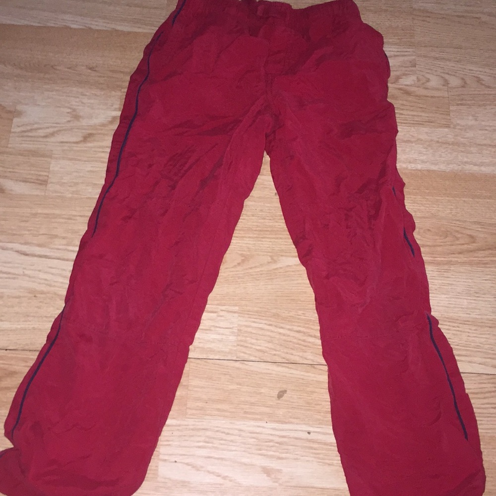Red Sweat Pants!